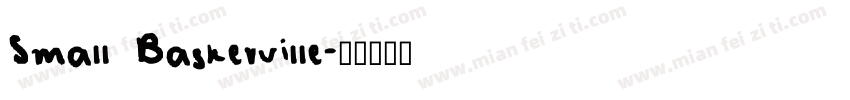 Small Baskerville字体转换